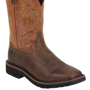 Justin Men’s Rugged 11” Western Work Boots